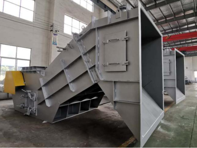 Furnace bottom ash leakage and slag conveying system (1)