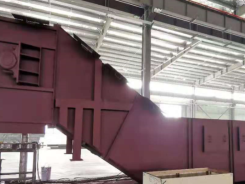 Furnace bottom ash leakage and slag conveying system (2)