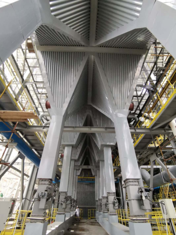 Furnace bottom ash leakage and slag conveying system (3)